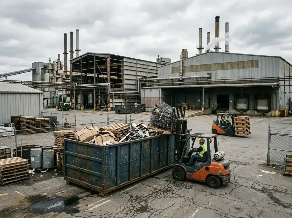 industrial-factory-scrap-conta-003 — frequently asked questions, Cheap Roll-off Dumpster Rentals in Pickerington, OH